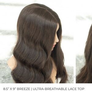 Uniwigs Breeze human hair topper 16”